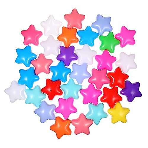 Supvox 100Stücke Kreative Sternförmige Ocean Balls Crush Bälle Für Badespielzeug Party Requisiten Ballgrubenkugeln Gemischte Farben Für Indoor Spielpool Supvox 100Stücke Kreative Sternförmige Ocean Balls Crush Bälle Für Badespielzeug Party Requisiten Ballgrubenkugeln Gemischte Farben Für Indoor Spielpool von Supvox