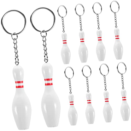Supvox 10Stücke Bowling Schlüsselanhänger Kreative Mini Bowling Figuren Für Bowling Matches Und Sport Events Farbenfrohe Deko Für Schlüsselbunde Supvox 10Stücke Bowling Schlüsselanhänger Kreative Mini Bowling Figuren Für Bowling Matches Und Sport Events Farbenfrohe Deko Für Schlüsselbunde von Supvox