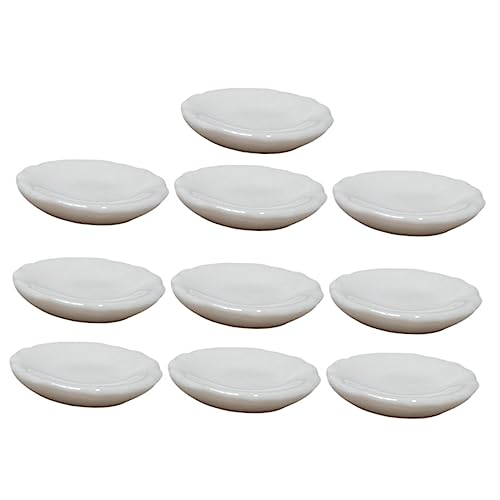 Supvox 10 Stück Kleiner Keramik Teller für Puppenhäuser Dekorative Geschirr Requisiten für Kinder Kleiner Haus Zubehör für Küchenszenen Educational Spielzeug für Kreative Entwicklung Supvox 10 Stück Kleiner Keramik Teller für Puppenhäuser Dekorative Geschirr Requisiten für Kinder Kleiner Haus Zubehör für Küchenszenen Educational Spielzeug für Kreative Entwicklung von Supvox