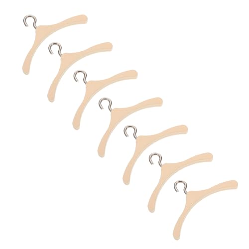 Supvox 10Stücke Puppen Kleiderbügel Aus Holz Robuste Puppenmöbel Accessoires Für Kreative Spielszene Für Puppenhäuser Und Miniaturdekoration Supvox 10Stücke Puppen Kleiderbügel Aus Holz Robuste Puppenmöbel Accessoires Für Kreative Spielszene Für Puppenhäuser Und Miniaturdekoration von Supvox