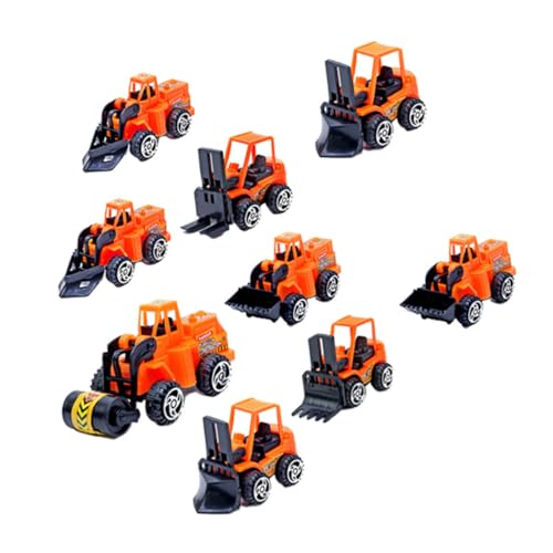 Supvox 10Stücke Teiliges Baustellenfahrzeug Spielzeugset Aus Kunststoff LKW Bagger Und Kran Für Jahren Fördert Kreativität Und Motorische Fähigkeiten Supvox 10Stücke Teiliges Baustellenfahrzeug Spielzeugset Aus Kunststoff LKW Bagger Und Kran Für Jahren Fördert Kreativität Und Motorische Fähigkeiten von Supvox