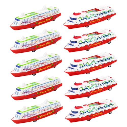 Supvox 10Stücke Teiliges Dampfschiff Modellspielzeug für Rückziehfahrzeug Langlebig Fördert Kreativität und Motorische Fähigkeiten für Jungen und Zufällige Supvox 10Stücke Teiliges Dampfschiff Modellspielzeug für Rückziehfahrzeug Langlebig Fördert Kreativität und Motorische Fähigkeiten für Jungen und Zufällige von Supvox