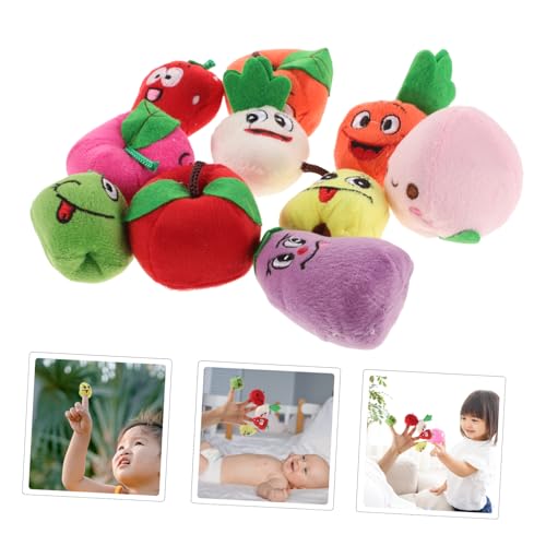 Supvox 10Stücke Teiliges Fingerpuppen Aus Cartoon Früchten Sicheres Fingerspielzeug Für Kleinkinder Kreativität Und Geschichtenerzählen Supvox 10Stücke Teiliges Fingerpuppen Aus Cartoon Früchten Sicheres Fingerspielzeug Für Kleinkinder Kreativität Und Geschichtenerzählen von Supvox
