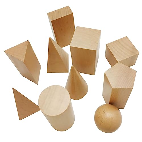Supvox 10Stücke Teiliges Holzspielzeug Für Geometrische Bauklötze Aus Massivem Fördert Kreativität Und Lernspielzeug Für Jungen Und Einfach Zu Transportieren Supvox 10Stücke Teiliges Holzspielzeug Für Geometrische Bauklötze Aus Massivem Fördert Kreativität Und Lernspielzeug Für Jungen Und Einfach Zu Transportieren von Supvox