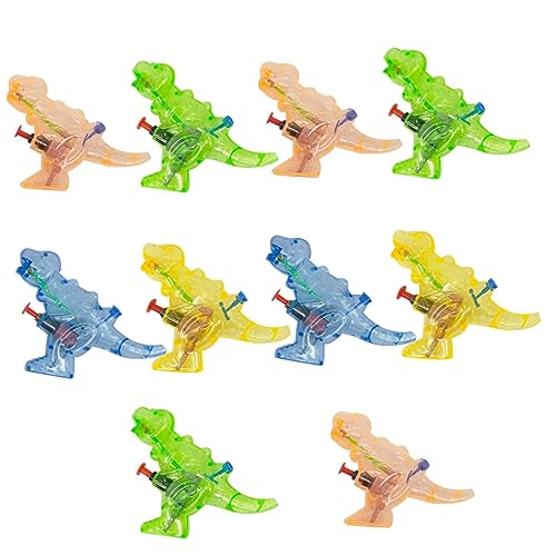 Supvox 10Stücke Wassersprühspielzeug Dinosaurier Wasserpistolen Für Transparentes Spritzspielzeug Für Garten Pool Und Sommerpartys Zufällige Farben Supvox 10Stücke Wassersprühspielzeug Dinosaurier Wasserpistolen Für Transparentes Spritzspielzeug Für Garten Pool Und Sommerpartys Zufällige Farben von Supvox