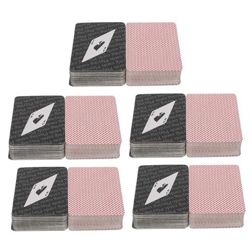 Supvox 10er Schachtel Mini Spielkarten aus Robustem Material Flexibel und Widerstandsfähig für Reisen und Partys Kleines Format für Erwachsene für Gesellige Spiele Supvox 10er Schachtel Mini Spielkarten aus Robustem Material Flexibel und Widerstandsfähig für Reisen und Partys Kleines Format für Erwachsene für Gesellige Spiele von Supvox