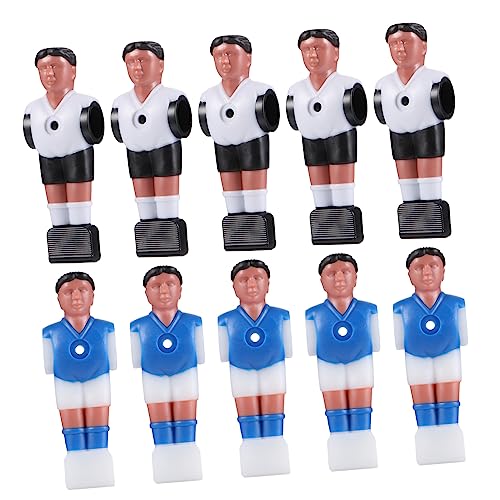 Supvox Tischfußball-spielermodelle 10 Stück Fußballspiel-Spieler Tischfußballzubehör Für Fußballmaschinen Supvox Tischfußball-spielermodelle 10 Stück Fußballspiel-Spieler Tischfußballzubehör Für Fußballmaschinen von Supvox