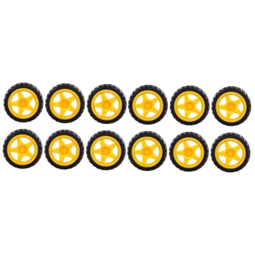 Supvox 12 Stck Teiliges Gummirad für Spielzeugautos Langlebige Ersatzräder aus Umweltfreundlichem Material Vielseitig Kompatibel mit Kinderfahrzeugen und Roboterspielzeug Einfache Supvox 12 Stck Teiliges Gummirad für Spielzeugautos Langlebige Ersatzräder aus Umweltfreundlichem Material Vielseitig Kompatibel mit Kinderfahrzeugen und Roboterspielzeug Einfache von Supvox