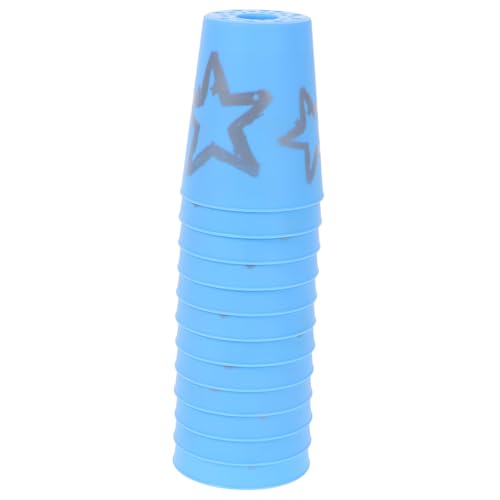 Supvox 12 Stück Becherstapelspiele Stapelspiel Kunststoff Himmelblau Supvox 12 Stück Becherstapelspiele Stapelspiel Kunststoff Himmelblau von Supvox