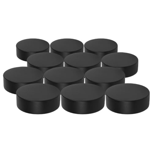 Supvox 12 Stück Eishockey-Pucks: Leichte, Weiche Pucks Aus Pu-Schaum Zum Üben Und Training – Streethockey-bälle Für Indoor- Und Outdoor-Sportarten Supvox 12 Stück Eishockey-Pucks: Leichte, Weiche Pucks Aus Pu-Schaum Zum Üben Und Training – Streethockey-bälle Für Indoor- Und Outdoor-Sportarten von Supvox