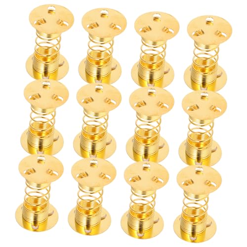 Supvox 12 Stück Frühlingsbasispuppe Puppenfederbasis Basen klein Puppenkopffeder Armaturenbrett-Spielzeugfedersockel Frühling für Puppe Dashboard Basis Schwingfeder Metall Supvox 12 Stück Frühlingsbasispuppe Puppenfederbasis Basen klein Puppenkopffeder Armaturenbrett-Spielzeugfedersockel Frühling für Puppe Dashboard Basis Schwingfeder Metall von Supvox