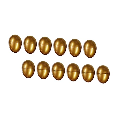 Supvox 12 Stück Gacha Gold Dekorationen Für Eier Gefüllt Klein Schüttgut Groß Dekorativ - - Ostervorräte Pp Supvox 12 Stück Gacha Gold Dekorationen Für Eier Gefüllt Klein Schüttgut Groß Dekorativ - - Ostervorräte Pp von Supvox
