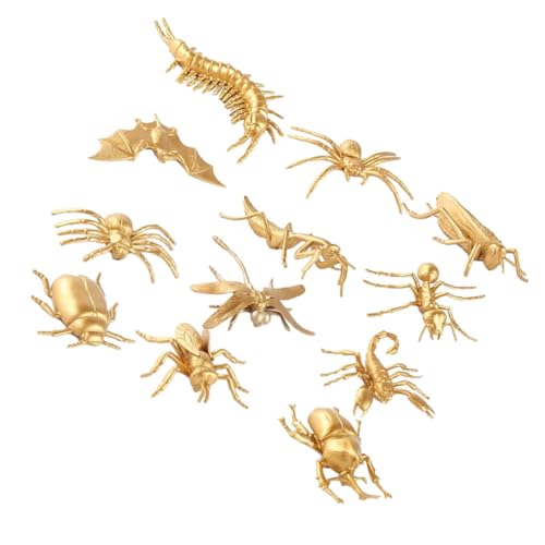 Supvox 12 Stück Goldenes Insektenspielzeug Partytrick Mini Insektenfiguren Modelle Lernspielzeug Realistische Insektenspielzeuge Miniaturfiguren Lustige Insektenspielzeuge Supvox 12 Stück Goldenes Insektenspielzeug Partytrick Mini Insektenfiguren Modelle Lernspielzeug Realistische Insektenspielzeuge Miniaturfiguren Lustige Insektenspielzeuge von Supvox