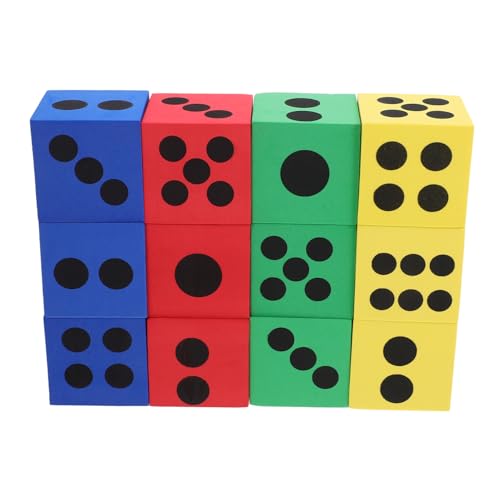 Supvox 12 Stück Große Schäumt Für Tombola Würfelspiel Trinken Unterhaltungswürfel Würfelballspiel Große Schaumwürfel Partyzubehör Wiederverwendbar Wert Extra Ort Eva Supvox 12 Stück Große Schäumt Für Tombola Würfelspiel Trinken Unterhaltungswürfel Würfelballspiel Große Schaumwürfel Partyzubehör Wiederverwendbar Wert Extra Ort Eva von Supvox