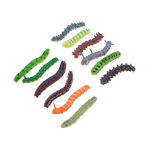 Supvox 12 Stück Künstliche Raupenspielzeuge Spielzeugkäfer Insektenfiguren Raupen Gefälschte Halloween Dekorationen Realistische Raupe Gruseliges Krabbeltier Zufällige Farbe Supvox 12 Stück Künstliche Raupenspielzeuge Spielzeugkäfer Insektenfiguren Raupen Gefälschte Halloween Dekorationen Realistische Raupe Gruseliges Krabbeltier Zufällige Farbe von Supvox