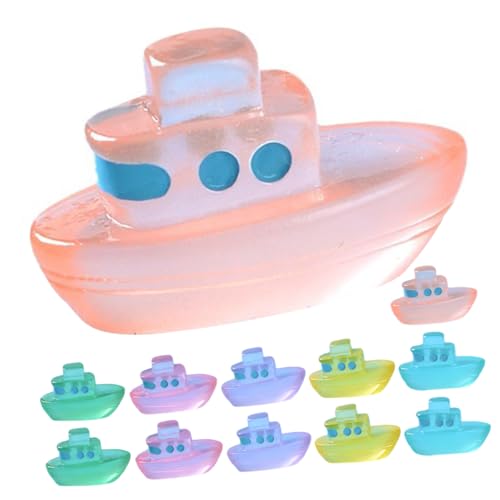 Supvox 12 StüCk Leuchtende Kreuzfahrtschiff Dekorationen Miniatur Bootsdekor FüR DIY Mikrolandschaften Und Puppenhaus ZubehöR Assorted Farben Supvox 12 StüCk Leuchtende Kreuzfahrtschiff Dekorationen Miniatur Bootsdekor FüR DIY Mikrolandschaften Und Puppenhaus ZubehöR Assorted Farben von Supvox