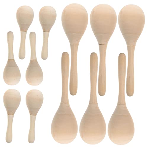 Supvox 12 Stück Maracas Krachmacher Musikinstrumente Kleinkind Musikinstrumente Kleinkind Musikspielzeug Musikparty Requisiten Pädagogische Instrumente Krachmacher Aus Holz Supvox 12 Stück Maracas Krachmacher Musikinstrumente Kleinkind Musikinstrumente Kleinkind Musikspielzeug Musikparty Requisiten Pädagogische Instrumente Krachmacher Aus Holz von Supvox