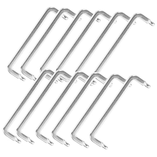 Supvox 12 Stück Mini-Schubladengriff Zubehör winziges Miniaturen Puppe klein Kinderzimmer Dekoration Mini Schubladenknöpfe Austausch von Möbelgriffen Hausgriff ersetzen Metall Silver Supvox 12 Stück Mini-Schubladengriff Zubehör winziges Miniaturen Puppe klein Kinderzimmer Dekoration Mini Schubladenknöpfe Austausch von Möbelgriffen Hausgriff ersetzen Metall Silver von Supvox