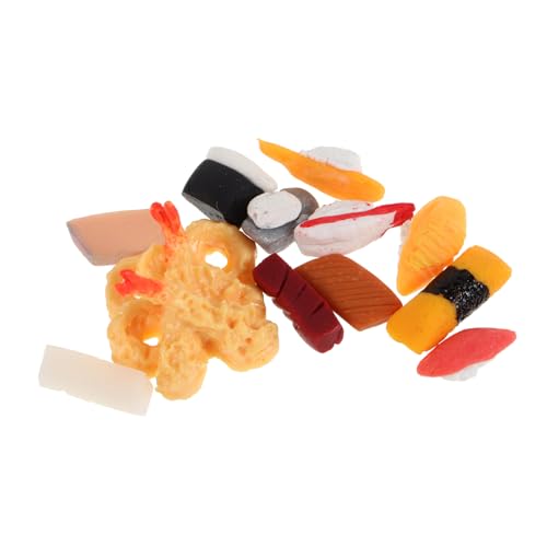Supvox 12 Stück Miniaturisierte Sushi Figuren für Puppenhäuser Teiliges aus Realistischen Japanischen Sushi Modellen für Kreative Dekorationen und Lebendige Küchenszenen im Puppenhaus Supvox 12 Stück Miniaturisierte Sushi Figuren für Puppenhäuser Teiliges aus Realistischen Japanischen Sushi Modellen für Kreative Dekorationen und Lebendige Küchenszenen im Puppenhaus von Supvox