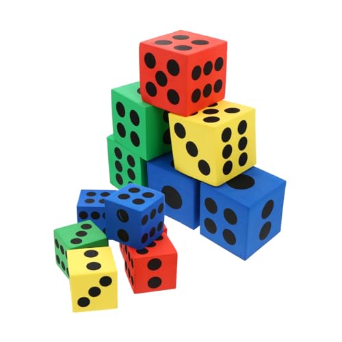 Supvox 12 Stück Partyspielwürfel Partywürfel Spiel Punktwürfel Würfeln Spiel Würfel Punkte Würfel Würfelspiel Eva Zufällige Farbe Supvox 12 Stück Partyspielwürfel Partywürfel Spiel Punktwürfel Würfeln Spiel Würfel Punkte Würfel Würfelspiel Eva Zufällige Farbe von Supvox