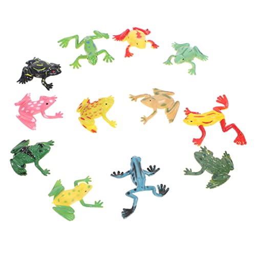 Supvox 12 Stück Plastische Froschspielzeuge Simulierte Frösche für Partygeschenke und Lernspielzeug für Jungen und Mädchen für Kreative Spiele und Bildungszwecke Supvox 12 Stück Plastische Froschspielzeuge Simulierte Frösche für Partygeschenke und Lernspielzeug für Jungen und Mädchen für Kreative Spiele und Bildungszwecke von Supvox