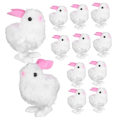 Supvox 12 Stück Plüschtier shöne bescherung für kinderspielzeuge Wind-up ostergeschenke Hase Kaninchen Aufziehspielzeug Cartoon- zum Aufziehen Plastik Supvox 12 Stück Plüschtier shöne bescherung für kinderspielzeuge Wind-up ostergeschenke Hase Kaninchen Aufziehspielzeug Cartoon- zum Aufziehen Plastik von Supvox