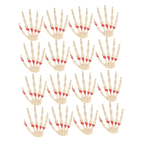 Supvox 12 Stück Realistische Knochen Dekoration für Gruselhäuser Partys und Bars Vielseitige Halloween Deko Accessoires für Unvergessliche Erlebnisse von Supvox