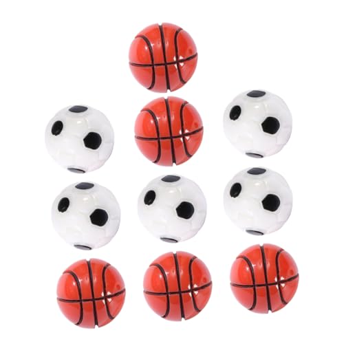 Supvox 12 Stück Simulationsornamente Fußball- und Basketballmodell Landschaftsdekor selber Machen Miniatur -Dekore Basketball-Fußball lebendige Mini-Fußbälle Harz Supvox 12 Stück Simulationsornamente Fußball- und Basketballmodell Landschaftsdekor selber Machen Miniatur -Dekore Basketball-Fußball lebendige Mini-Fußbälle Harz von Supvox