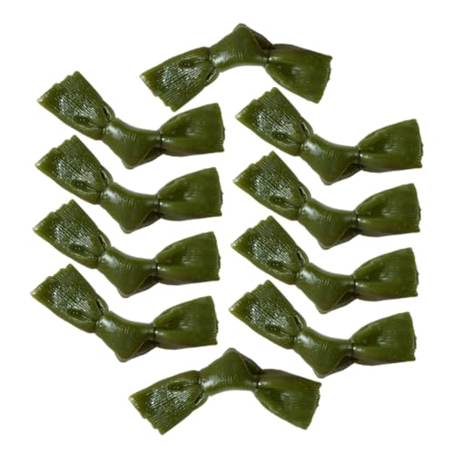 Supvox 12 Stück Simuliertes Kelp -Knotenmodell Aquarium künstlich Lebensmittel realistischer Seetangknoten Gefälschte Kelp-Knoten-Dekoration Küchendekoration PVC Green Supvox 12 Stück Simuliertes Kelp -Knotenmodell Aquarium künstlich Lebensmittel realistischer Seetangknoten Gefälschte Kelp-Knoten-Dekoration Küchendekoration PVC Green von Supvox