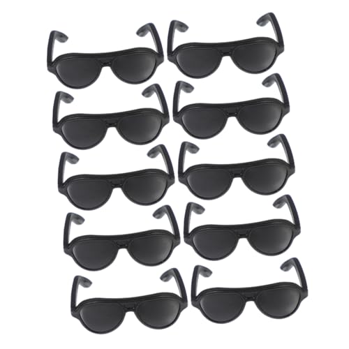 Supvox 12 Stück Sonnenbrillen Für Mini Mädchen Sonnenbrillen Basteln Zubehör Gläser Pp Black Supvox 12 Stück Sonnenbrillen Für Mini Mädchen Sonnenbrillen Basteln Zubehör Gläser Pp Black von Supvox