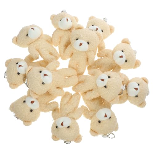 Supvox 12 Stück Teddybär-Anhänger Kindertaschenanhänger Rucksackbärenschlüsselring schlüsselanhänger bär Schlüsselbundanhänger Mini-Kuscheltiere zum Valentinstag bär deko PP Baumwolle Supvox 12 Stück Teddybär-Anhänger Kindertaschenanhänger Rucksackbärenschlüsselring schlüsselanhänger bär Schlüsselbundanhänger Mini-Kuscheltiere zum Valentinstag bär deko PP Baumwolle von Supvox
