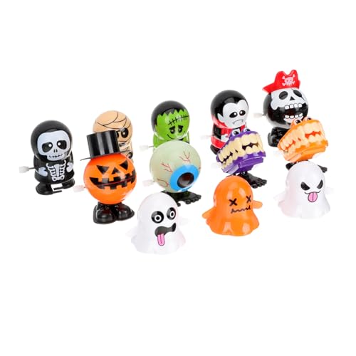 Supvox 12 Stück Teiliges Aufziehspielzeug Set Halloween Cartoon Design Bunte Wind Up Figuren Party Dekoration ohne Batterien Sicher Glatt Oberfläche Supvox 12 Stück Teiliges Aufziehspielzeug Set Halloween Cartoon Design Bunte Wind Up Figuren Party Dekoration ohne Batterien Sicher Glatt Oberfläche von Supvox