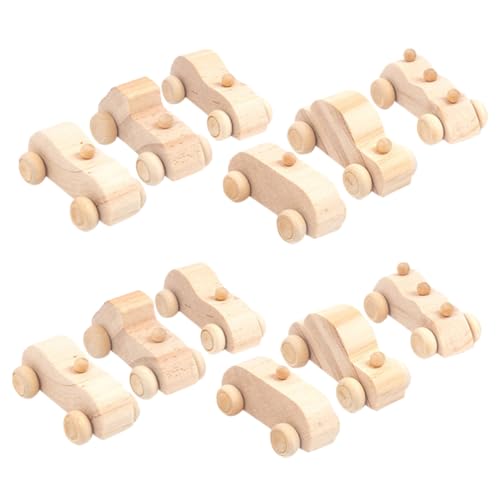 Supvox 12 Stück Teiliges DIY Holzspielzeugautos für Unvollendete Graffiti Spielzeuge Kreativität und Motorik für Kindergarten und Vorschule Supvox 12 Stück Teiliges DIY Holzspielzeugautos für Unvollendete Graffiti Spielzeuge Kreativität und Motorik für Kindergarten und Vorschule von Supvox