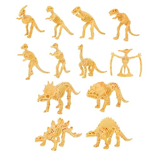 Supvox 12 Stück Teiliges Dinosaurier Skelett Modell aus Pädagogisches Kinderspielzeug zur Kognitiven Realistische Mini Dinosaurier Figuren für Frühe Bildung und Dekoration Supvox 12 Stück Teiliges Dinosaurier Skelett Modell aus Pädagogisches Kinderspielzeug zur Kognitiven Realistische Mini Dinosaurier Figuren für Frühe Bildung und Dekoration von Supvox