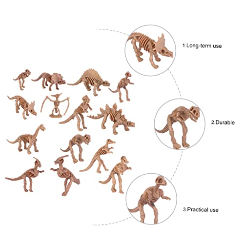 Supvox 12 Stück Teiliges Dinosaurier Skelett Modellset Lebensechte Simulation Pädagogisches für Fördert Vorstellungskraft Detailreiche Dinosaurier Figuren für Dekoration und Lernspaß Supvox 12 Stück Teiliges Dinosaurier Skelett Modellset Lebensechte Simulation Pädagogisches für Fördert Vorstellungskraft Detailreiche Dinosaurier Figuren für Dekoration und Lernspaß von Supvox
