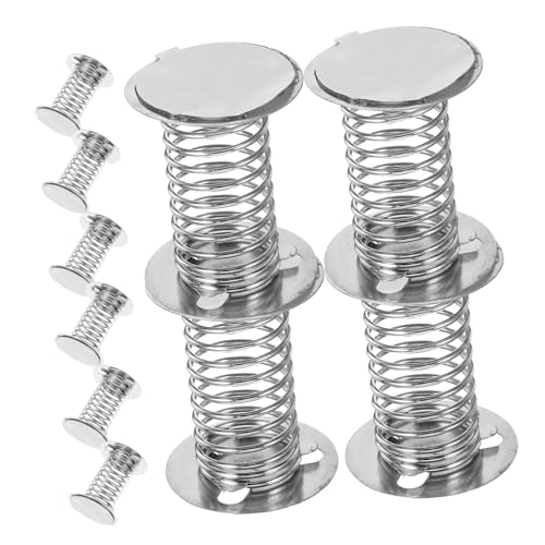 Supvox 12 Stück Teiliges Federsockel Doppelseitigem Kleber Spiralförmige Druckfedern für DIY Schüttelkopf Puppen Vielseitige Basis für Auto Armaturenbrett und Dekorative Bastelprojekte von Supvox