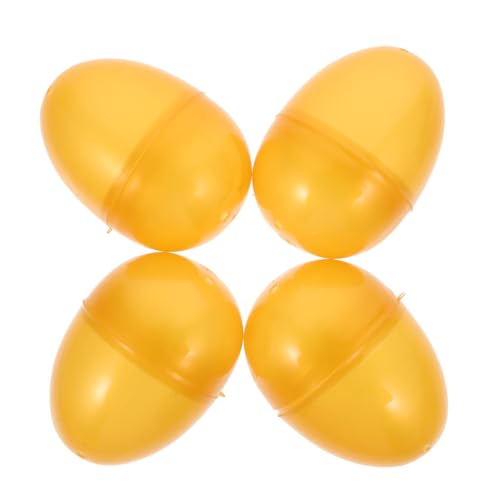 Supvox 12 Stück Teiliges Goldene Befüllbare Kunststoff Eier Kreative Geschenkverpackung und Eier für Partys Ostern und Kleine Überraschungen Supvox 12 Stück Teiliges Goldene Befüllbare Kunststoff Eier Kreative Geschenkverpackung und Eier für Partys Ostern und Kleine Überraschungen von Supvox