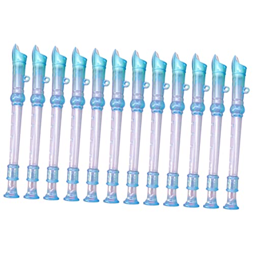 Supvox Kinder Klarinette 6-Loch Anfängerinstrument für Kinder Transparente Kleiner Klarinette aus Langlebigem Kunststoff für Musikalische Früherziehung und Übungsinstrument von Supvox