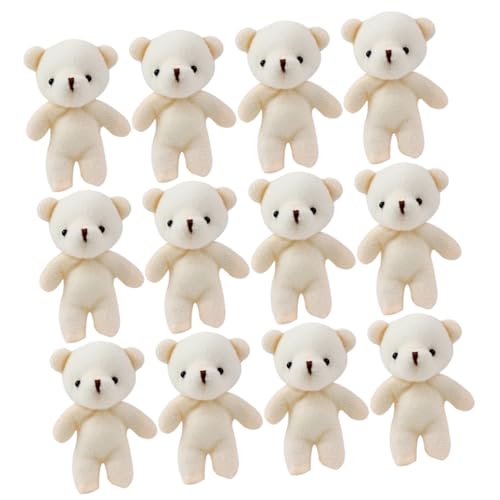 Supvox 12 Stück Teiliges Mini Bär Anhänger aus Plüsch und Vielseitige Schlüsselanhänger und Deko Süße Kleine Kuscheltier Puppe für Geburtstag Party und Supvox 12 Stück Teiliges Mini Bär Anhänger aus Plüsch und Vielseitige Schlüsselanhänger und Deko Süße Kleine Kuscheltier Puppe für Geburtstag Party und von Supvox