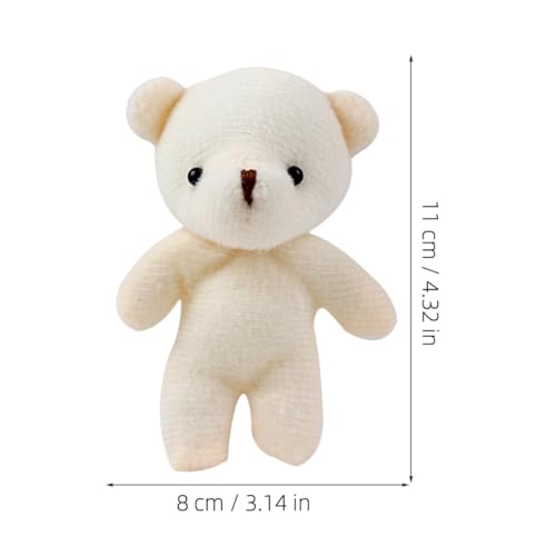 Supvox 12 Stück Teiliges Mini Plüschbär Weiche Stofftiere aus Plüsch Niedliche Bärenfiguren als Schlüsselanhänger und Deko für Puppenhäuser und Schreibtischdekoration Supvox 12 Stück Teiliges Mini Plüschbär Weiche Stofftiere aus Plüsch Niedliche Bärenfiguren als Schlüsselanhänger und Deko für Puppenhäuser und Schreibtischdekoration von Supvox