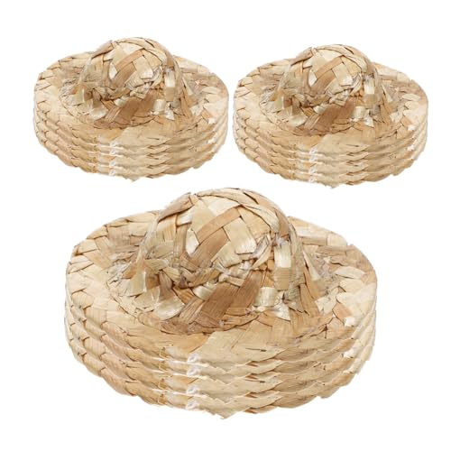 Supvox 12 Stück Teiliges Mini Strohhut Handgewebte Kleine Hüte aus Stroh Vielseitig für DIY Basteln Puppen Dekorationen und Karneval Leichte Langlebige Mini Hüte für Kreative Projekte Supvox 12 Stück Teiliges Mini Strohhut Handgewebte Kleine Hüte aus Stroh Vielseitig für DIY Basteln Puppen Dekorationen und Karneval Leichte Langlebige Mini Hüte für Kreative Projekte von Supvox