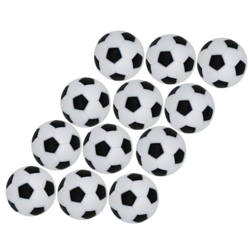 Supvox 12 Stück Teiliges Mini Tischfußball Bälle Ersatz Tischkicker Kugeln Glatte Oberfläche für Bessere Kontrolle Passend für Standard Fußballtische für Heim und Spielhallengebrauch Supvox 12 Stück Teiliges Mini Tischfußball Bälle Ersatz Tischkicker Kugeln Glatte Oberfläche für Bessere Kontrolle Passend für Standard Fußballtische für Heim und Spielhallengebrauch von Supvox