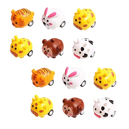 Supvox 12 Stück Teiliges Pull Back Fahrzeugspielzeug für Niedliche Cartoon Designs aus Sicherem Abs Material Fördert Kreativität und Farberkennung für Jungen und Mädchen Ab Jahren Supvox 12 Stück Teiliges Pull Back Fahrzeugspielzeug für Niedliche Cartoon Designs aus Sicherem Abs Material Fördert Kreativität und Farberkennung für Jungen und Mädchen Ab Jahren von Supvox