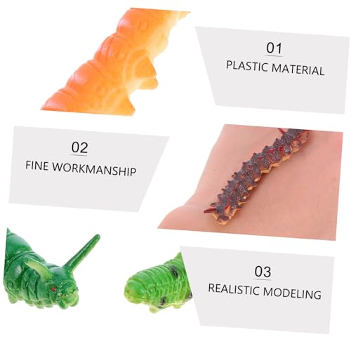 Supvox 12 Stück Teiliges Realistisches Raupen Lustige Witzfiguren für Party Täuschend Echte Insekten Nachbildung Lernspielzeug und Scherzartikel für Freunde und Familie Zufällige Farbe Supvox 12 Stück Teiliges Realistisches Raupen Lustige Witzfiguren für Party Täuschend Echte Insekten Nachbildung Lernspielzeug und Scherzartikel für Freunde und Familie Zufällige Farbe von Supvox
