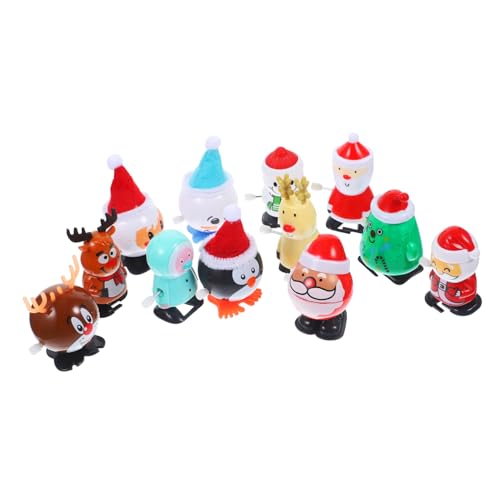 Supvox 12 Stück Teiliges Weihnachtsaufziehspielzeug Bunte Mechanische Spielzeuge mit Batteriefrei Lustige Cartoon Figuren Sicher Glatt Partygeschenk für Teens Supvox 12 Stück Teiliges Weihnachtsaufziehspielzeug Bunte Mechanische Spielzeuge mit Batteriefrei Lustige Cartoon Figuren Sicher Glatt Partygeschenk für Teens von Supvox