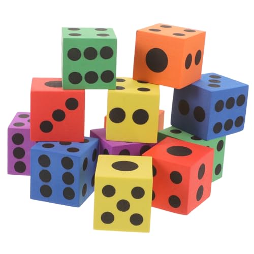 Supvox 12 Stück Teiliges Würfel Eva Schaumstoff Würfel Groß Bunte Farben Spielerisch Lernen Gesellschaftsspiele Kindergarten Freizeit Reise Geeignet Zufällige Farbe Zufällige Farbe Supvox 12 Stück Teiliges Würfel Eva Schaumstoff Würfel Groß Bunte Farben Spielerisch Lernen Gesellschaftsspiele Kindergarten Freizeit Reise Geeignet Zufällige Farbe Zufällige Farbe von Supvox