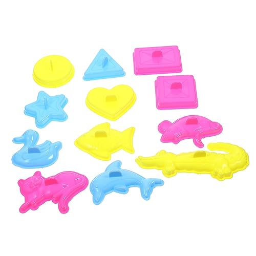 Supvox 12 Stück Tiermodellsandwerkzeuge Sandförmchen Sandformen Sandkasten Zufällige Farbe Supvox 12 Stück Tiermodellsandwerkzeuge Sandförmchen Sandformen Sandkasten Zufällige Farbe von Supvox