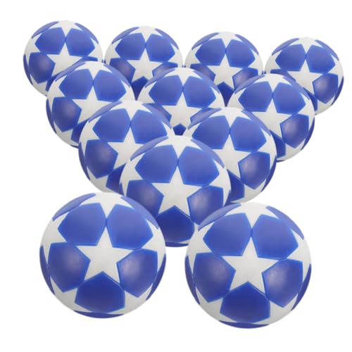 Supvox 12 Stück Tischfußball Zubehör Tisch Schreibtisch Spielbälle Mesa Teil Ersatz Fußball Zubehör Mini Tischfußballbälle Austauschbare Kleine Fußbälle Buntes Zubehör von Supvox