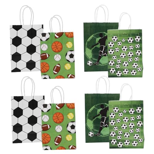 Supvox 12 Stück Tüte Aus Kraftpapier Sport-partytüten Fußball-goodie-bag Sport-goodie-bags Taschen Für Fußballpartys Süßigkeitentüten Mit Fußballmotiv Fußballgeburtstag Goodie -tasche Supvox 12 Stück Tüte Aus Kraftpapier Sport-partytüten Fußball-goodie-bag Sport-goodie-bags Taschen Für Fußballpartys Süßigkeitentüten Mit Fußballmotiv Fußballgeburtstag Goodie -tasche von Supvox