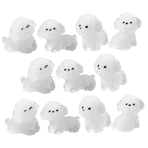 Supvox 12 Stück Zwerge Miniatur klein winzig nachtleuchtend lumemery gartendeko rostoptik nachtschein Mini-Tierfigur tierisches Spielzeughundefiguren Mini-Hunde Harz Weiß Supvox 12 Stück Zwerge Miniatur klein winzig nachtleuchtend lumemery gartendeko rostoptik nachtschein Mini-Tierfigur tierisches Spielzeughundefiguren Mini-Hunde Harz Weiß von Supvox